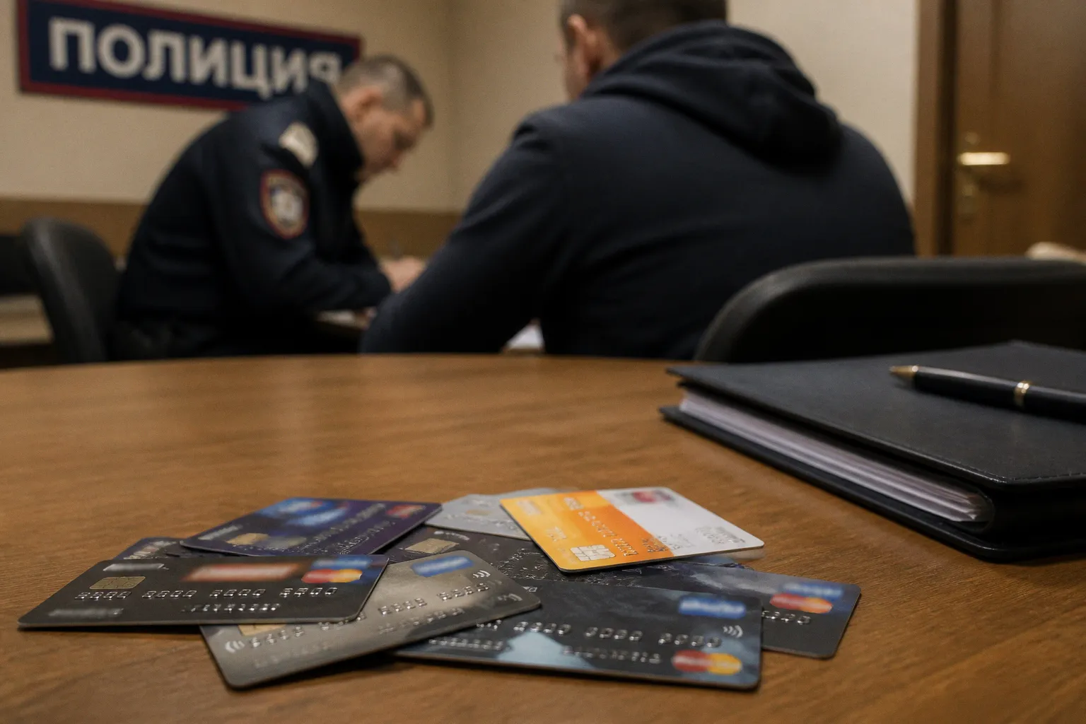 Полицейские задержали скупщика банковских карт для интернет-мошенников